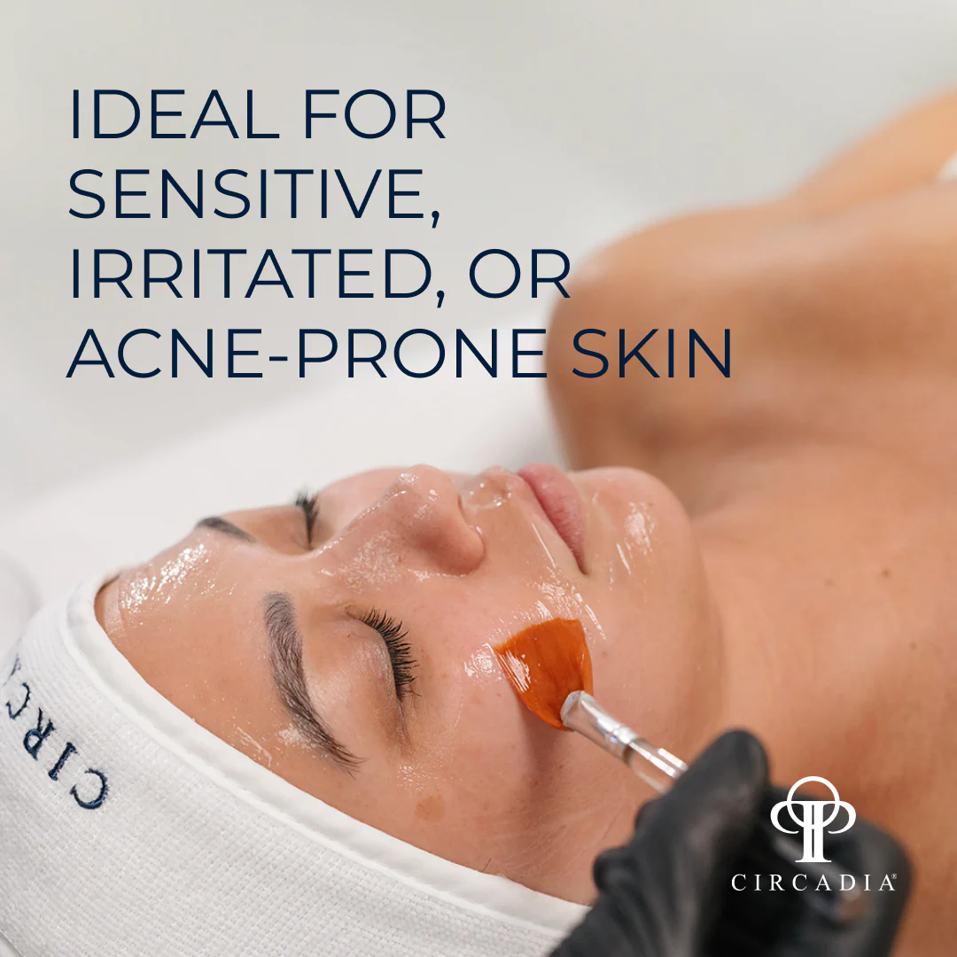 Luxury calming Circadia facial aesthetic at Clique Med Spa